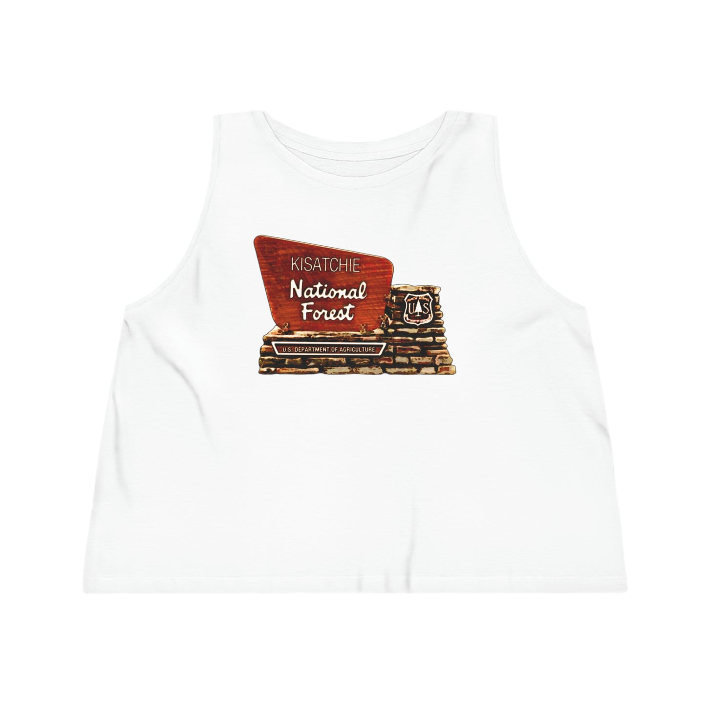 Women's Kisatchie Dancer Cropped Tank Top