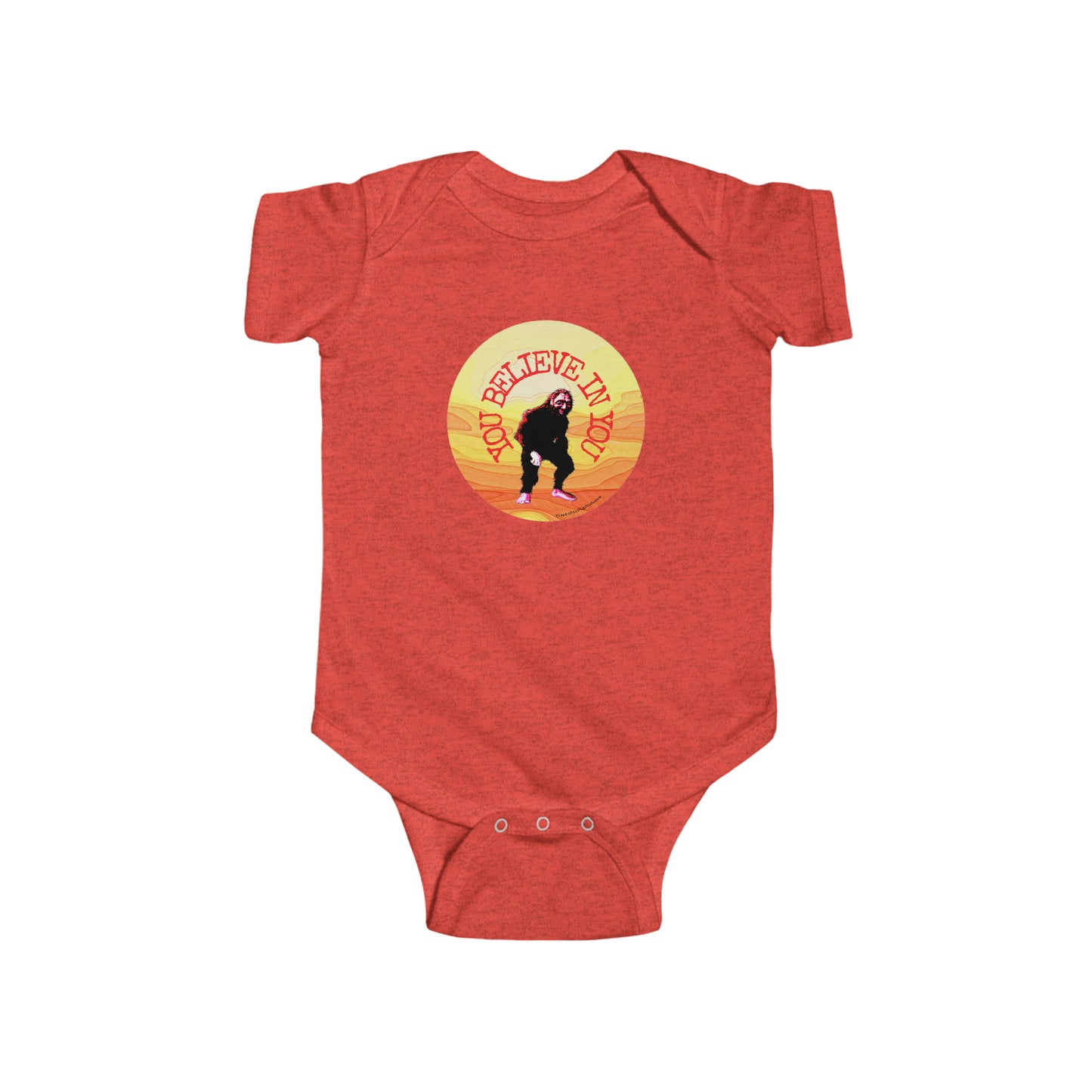 Bigfoot's Believe in You Fine Jersey Bodysuit