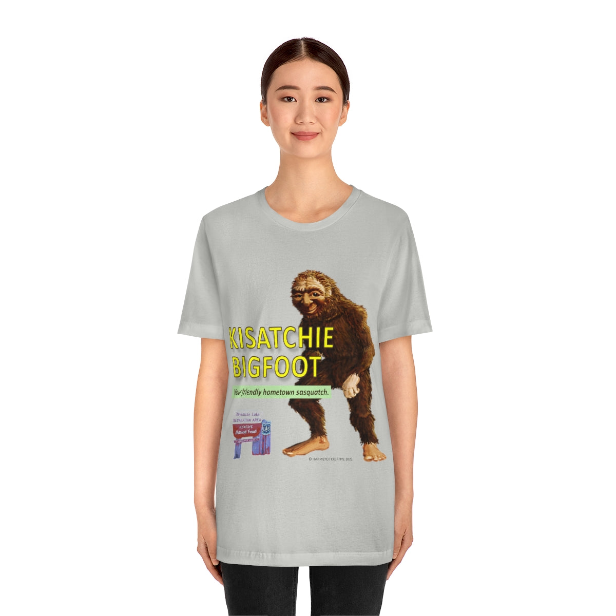 Unisex Kisatchie Bigfoot Jersey Tee