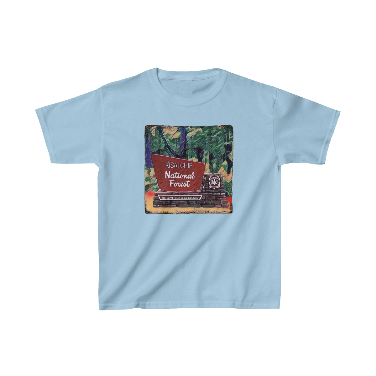 Kids Kisatchie National Forest Heavy Cotton™ Tee