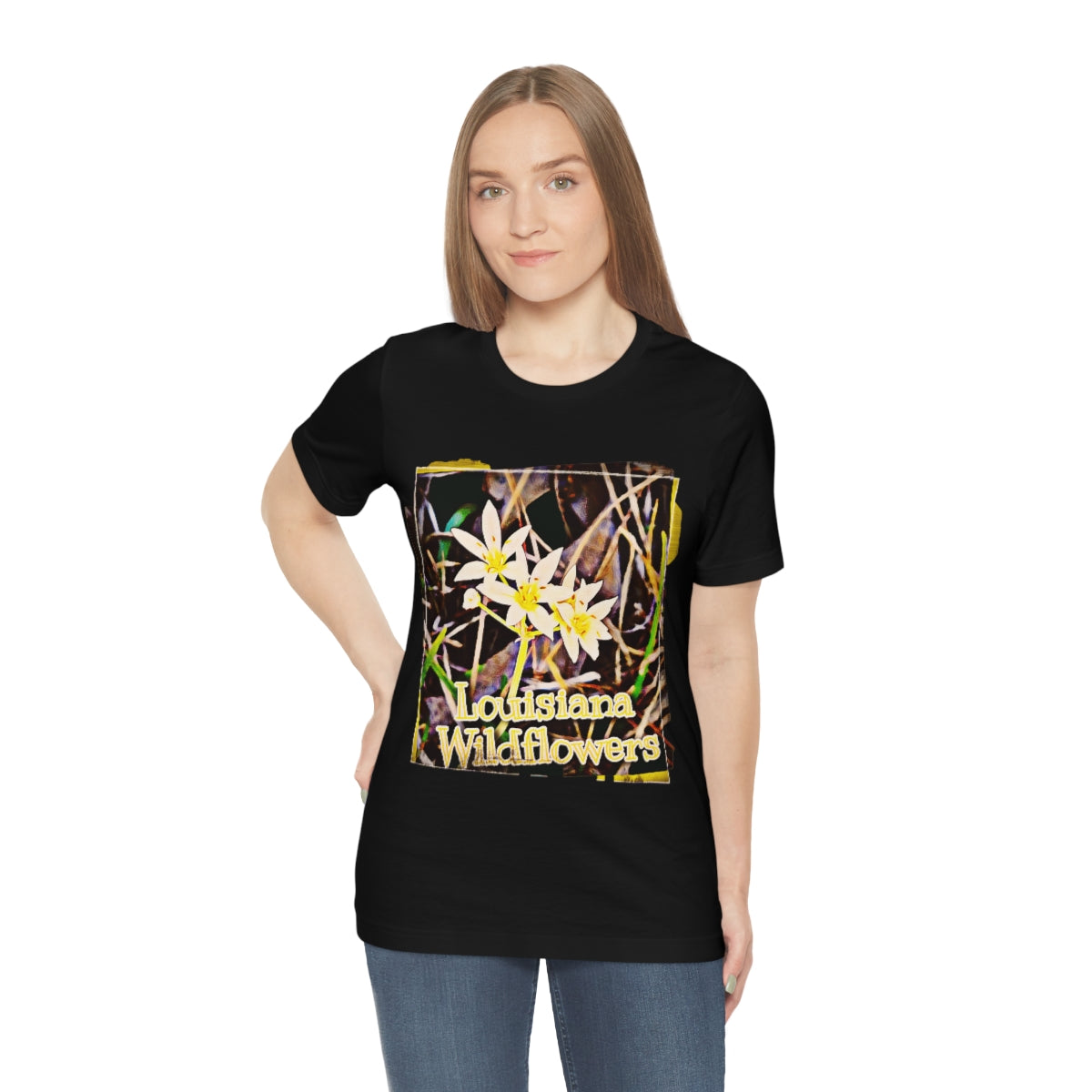 Louisiana Wildflowers Jersey Tee