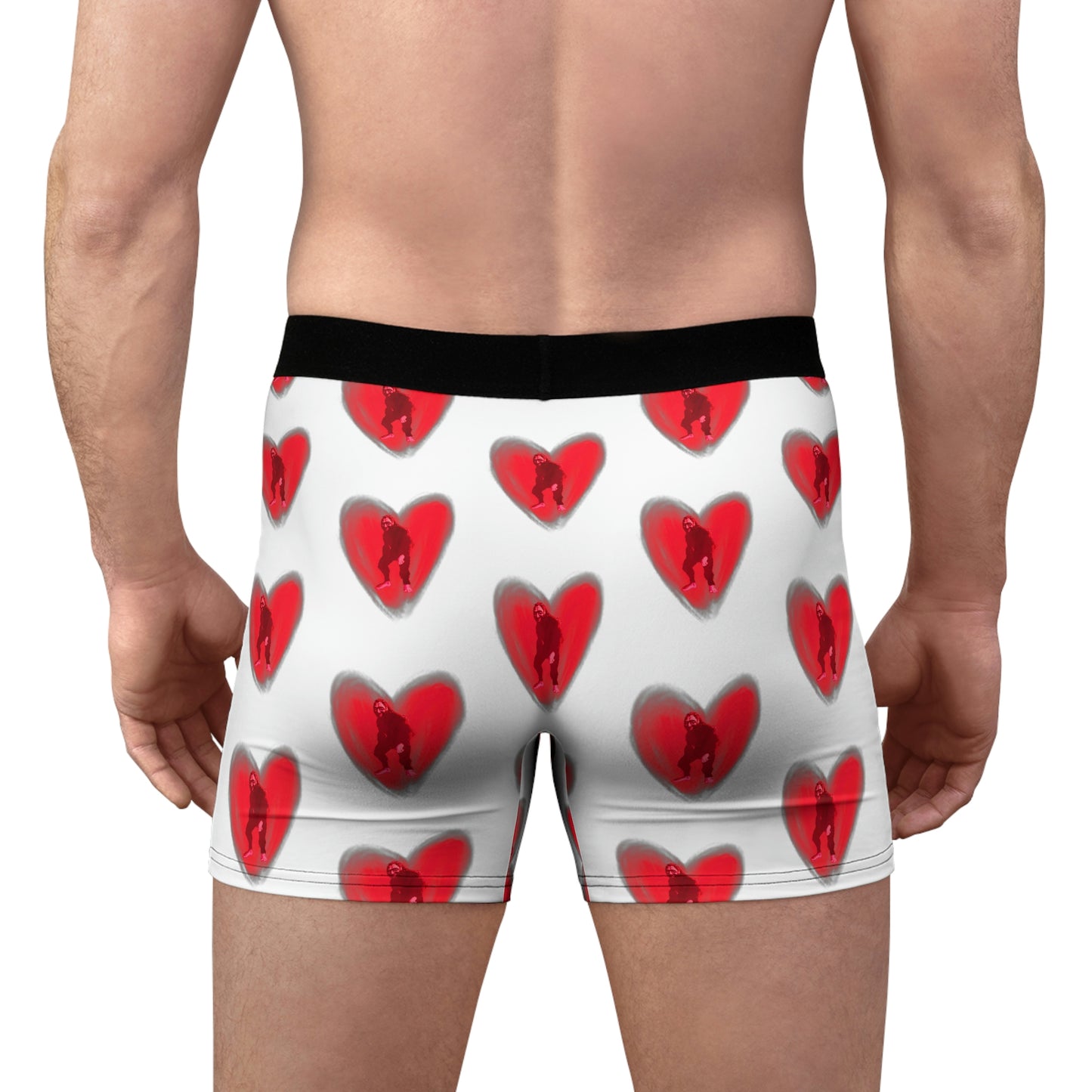 Men's Bigfoot in My Heart Boxer Briefs