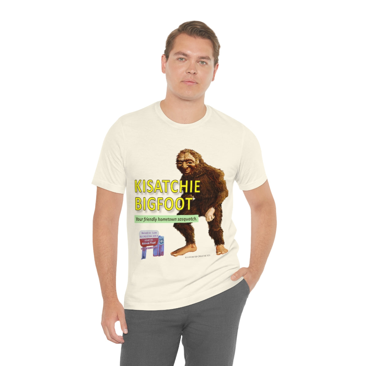 Unisex Kisatchie Bigfoot Jersey Tee