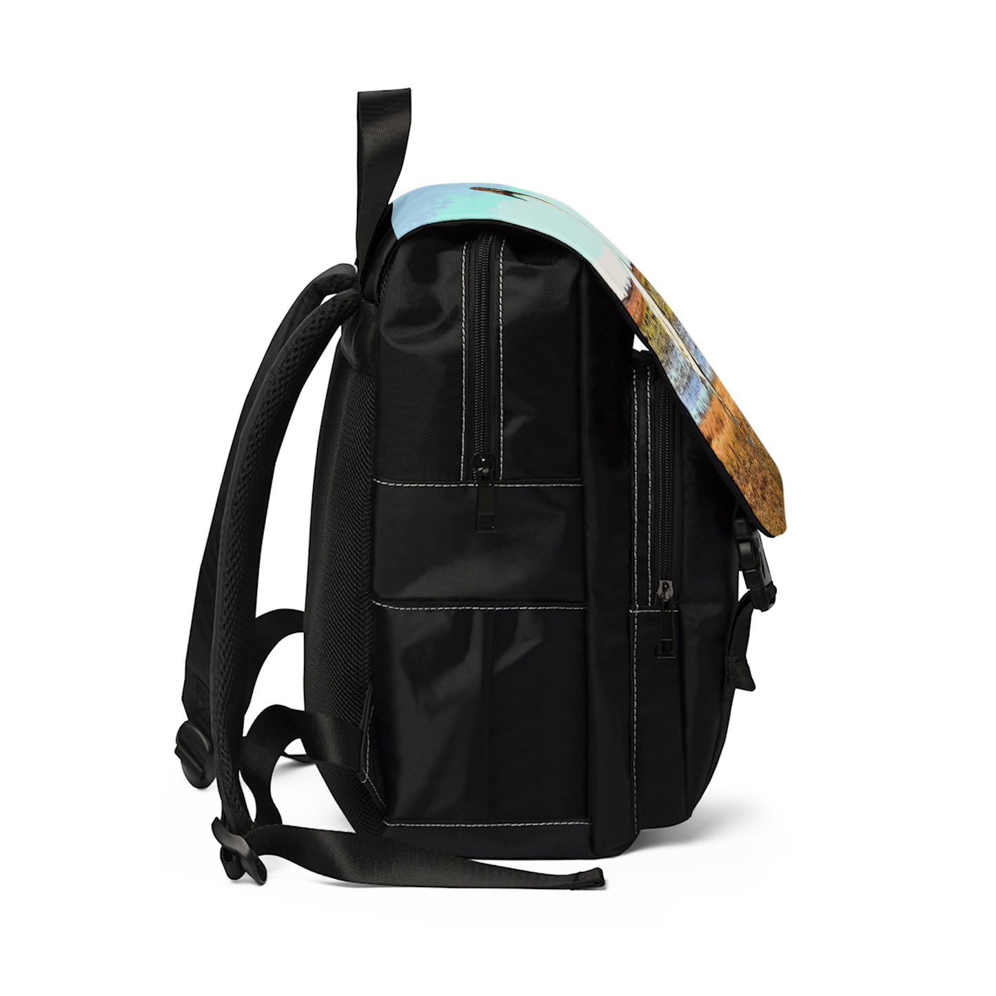 Unisex Whooping Crane Shoulder Backpack