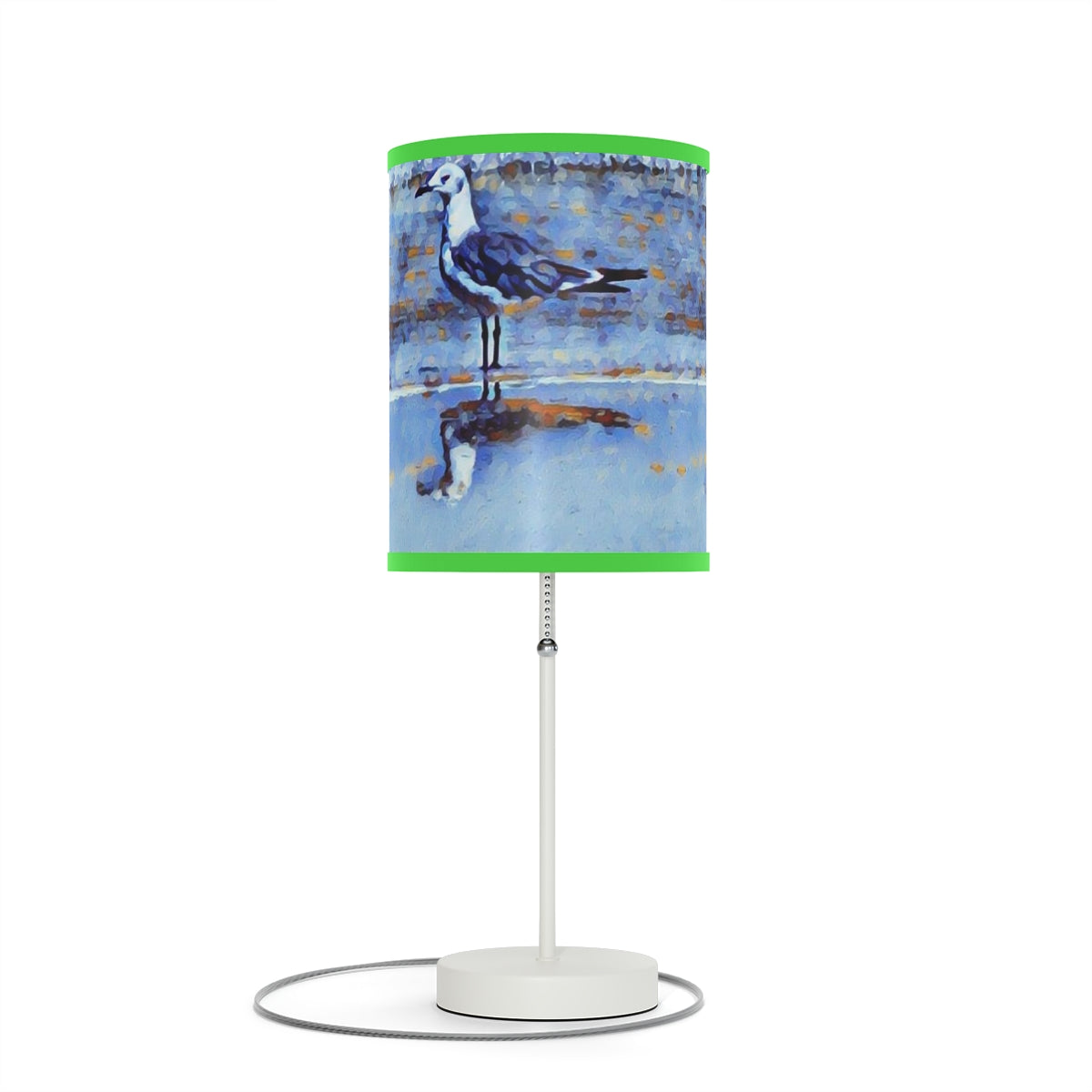 Louisiana Gull Lamp on a Stand