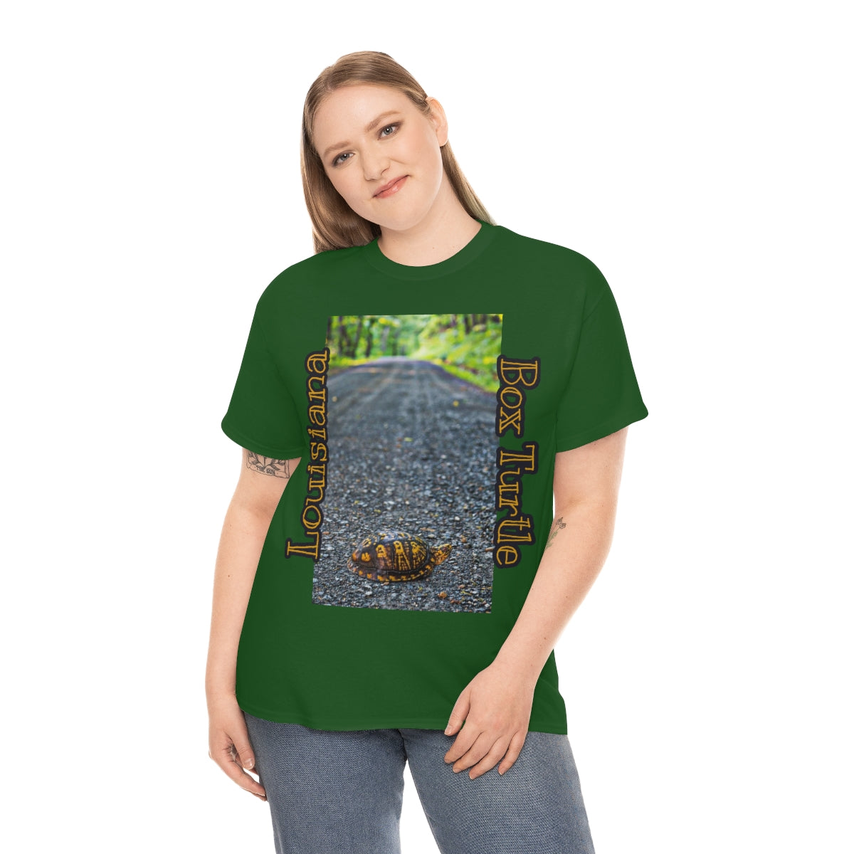 Unisex Louisiana Box Turtle Heavy Cotton Tee