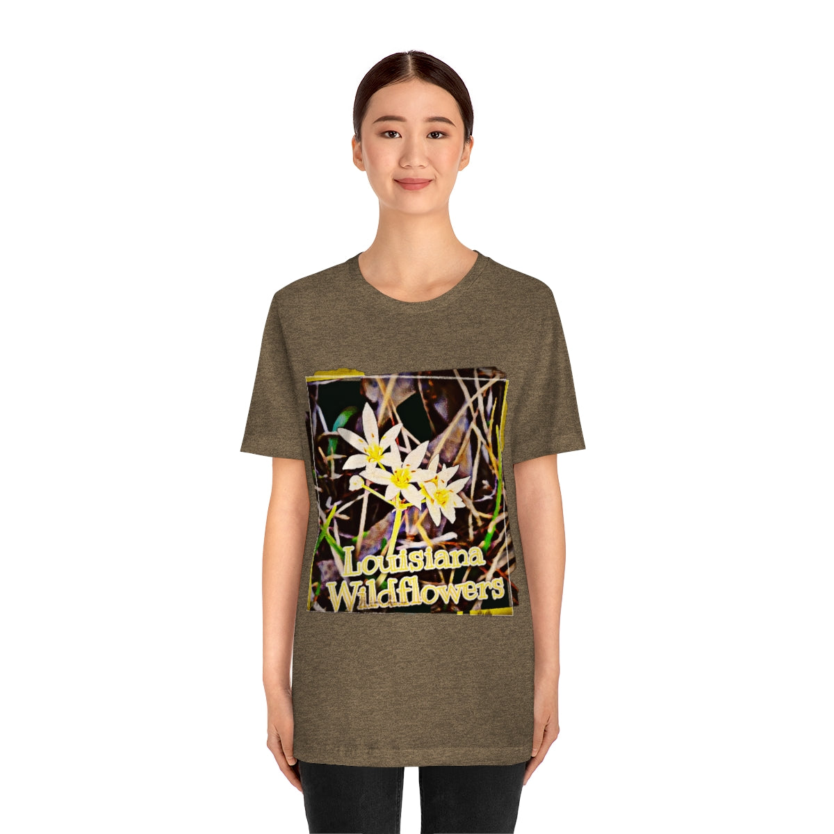 Louisiana Wildflowers Jersey Tee