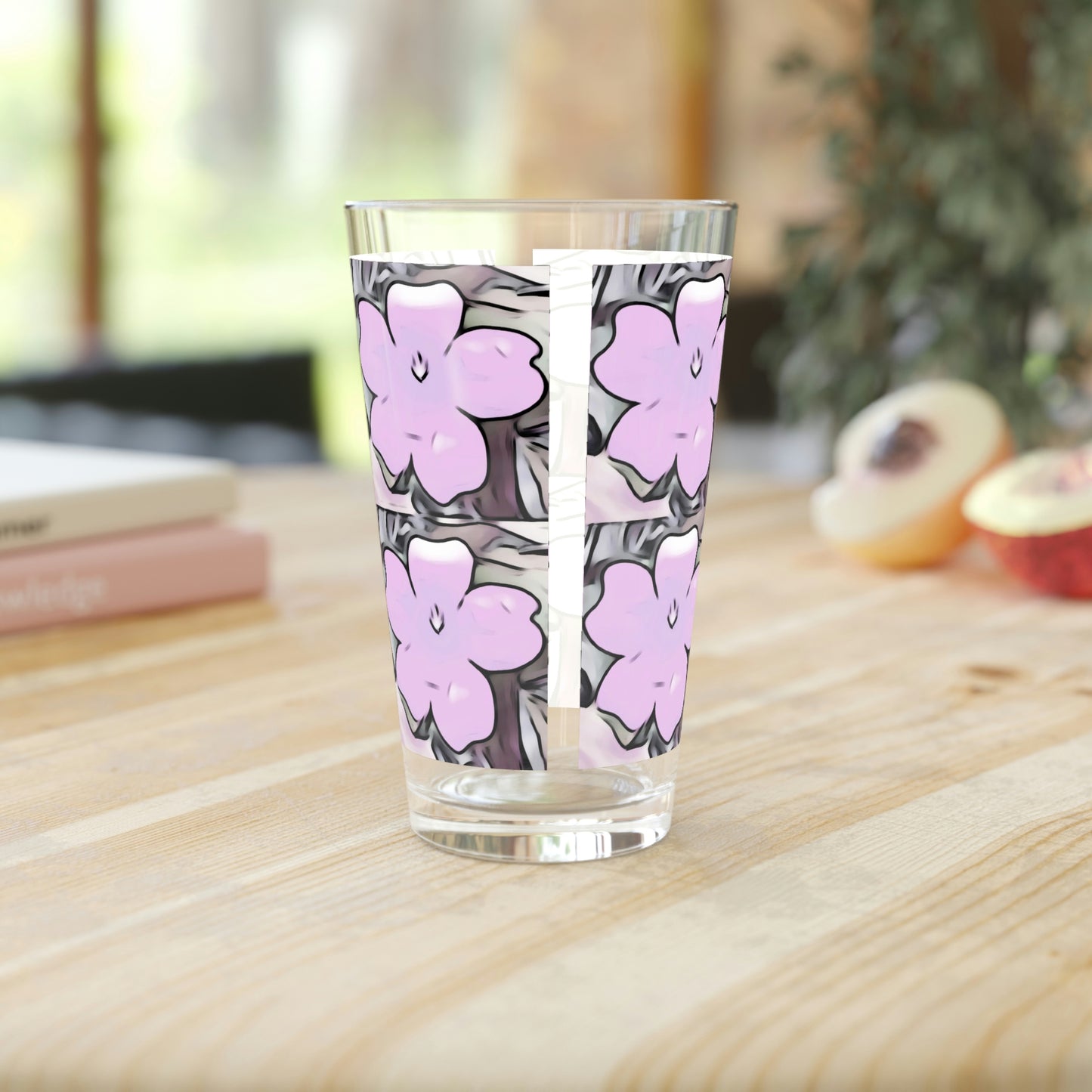 Kisatchie Wildflowers Clear Pint Glass