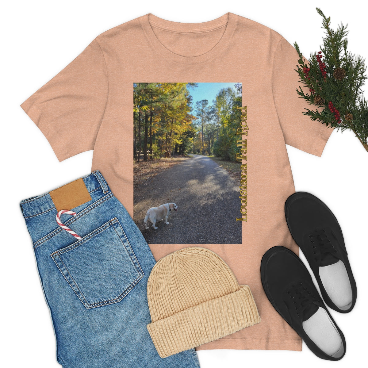 Louisiana Fall Road Jersey Tee