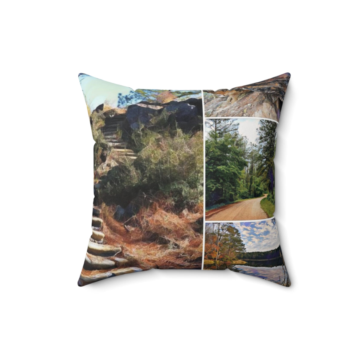 Kisatchie National Forest Square Pillow