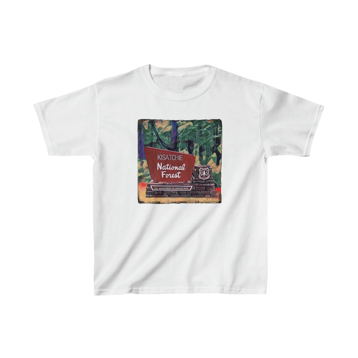 Kids Kisatchie National Forest Heavy Cotton™ Tee