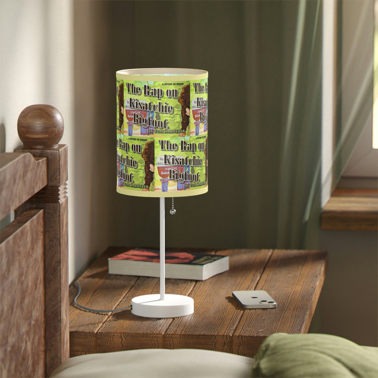 The Rap on Kisatchie Bigfoot Lamp on a Stand