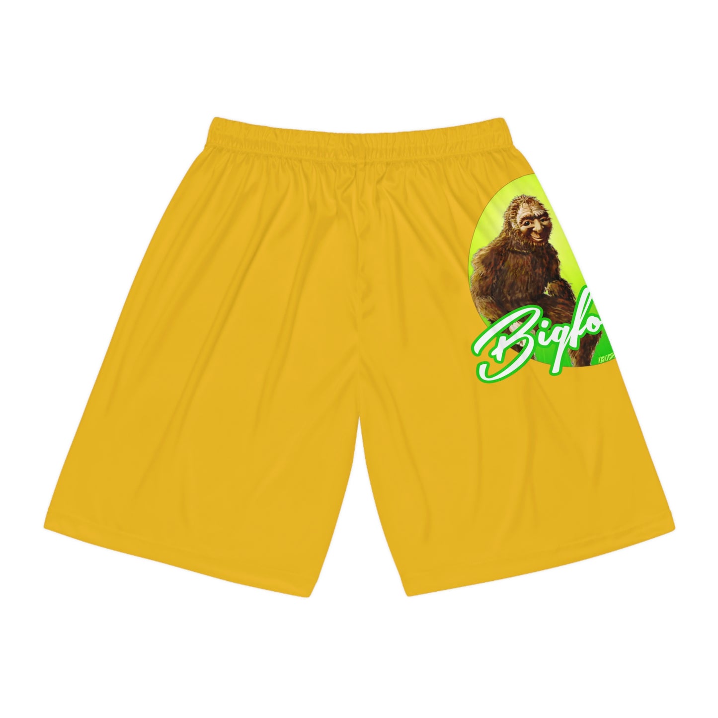 Bigfoot Gold Basketball Shorts