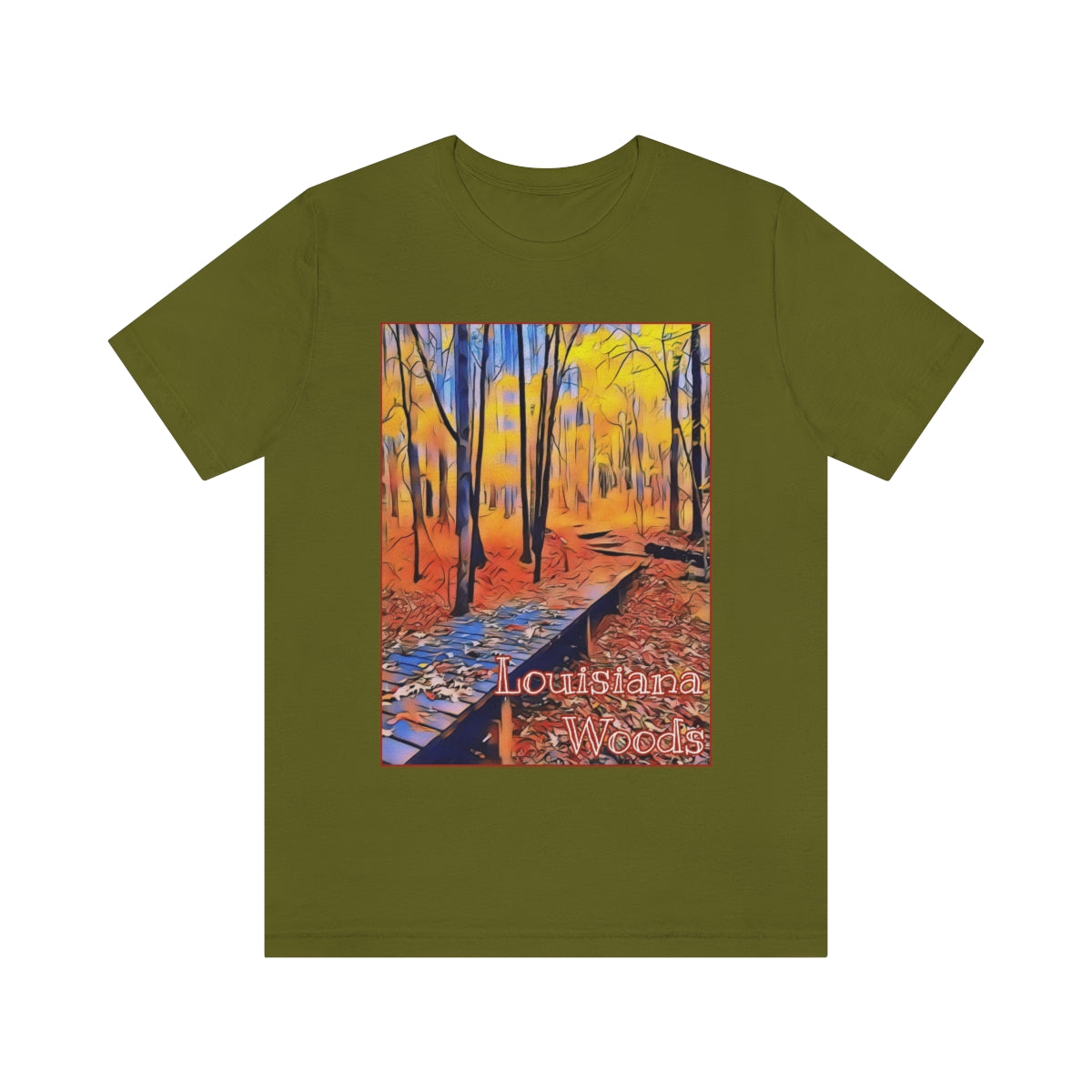 Unisex Louisiana Woods Jersey Tee