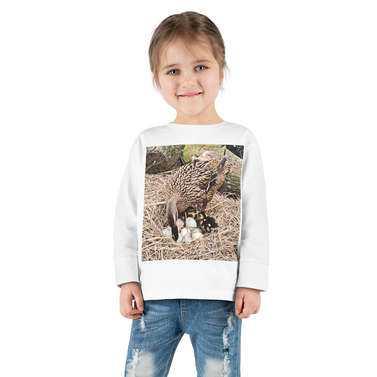 Toddler Long Sleeve Louisiana Mallard Tee