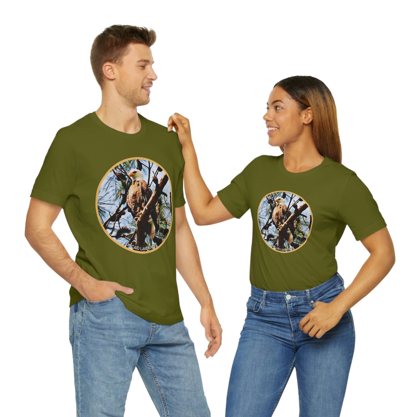 Unisex Kincaid Lake Eagle Jersey Tee