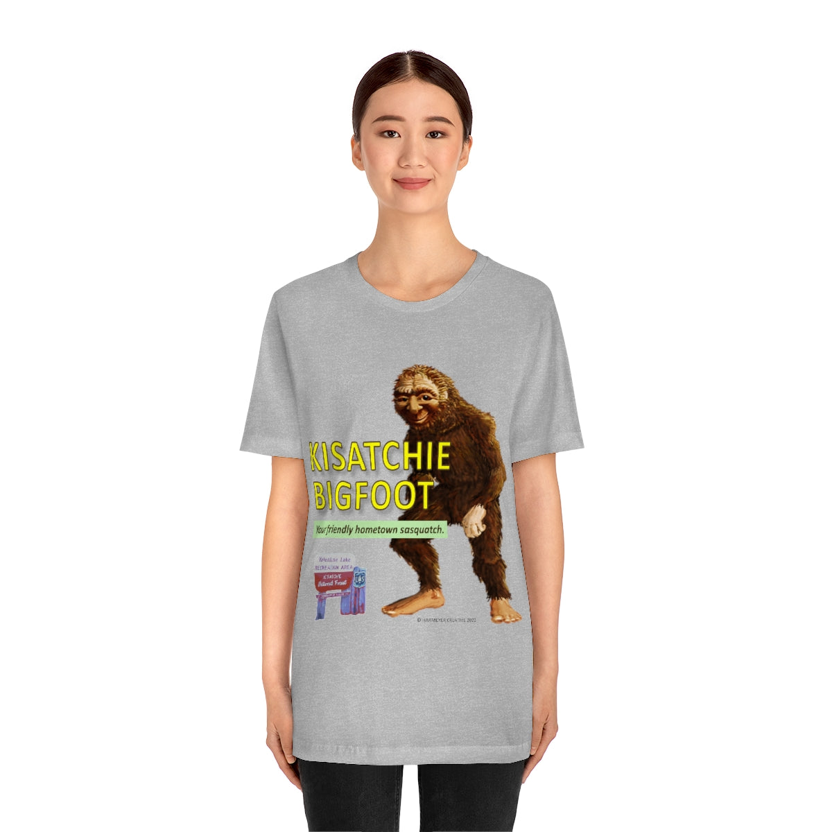 Unisex Kisatchie Bigfoot Jersey Tee