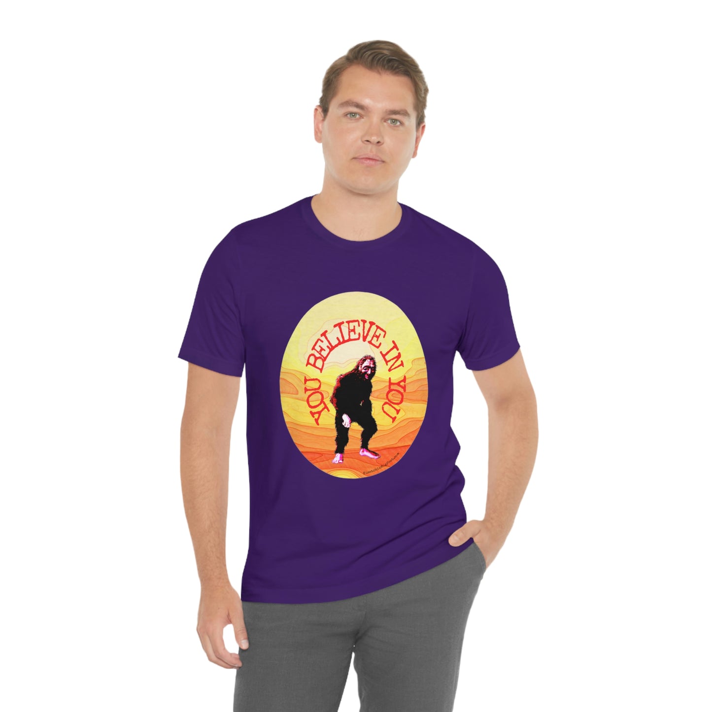 Bigfoot's Believe in You Unisex Jersey Tee