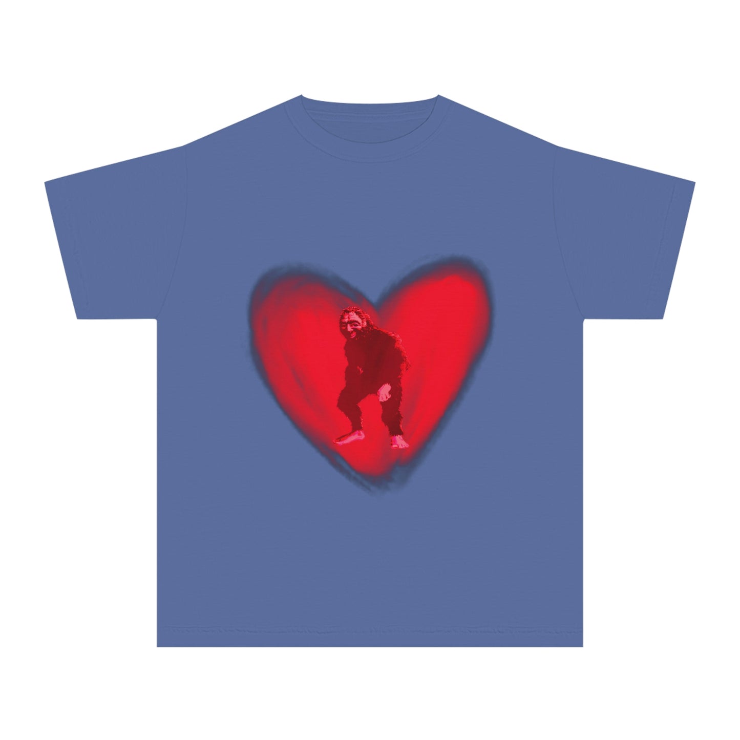 Youth Bigfoot in My Heart Tee