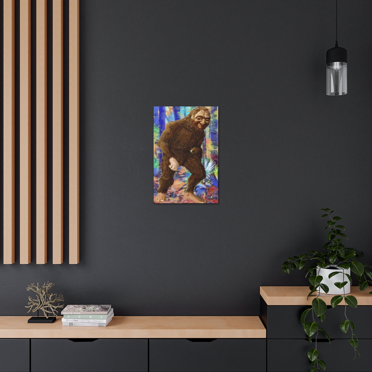 Vertical Kisatchie Bigfoot Canvas