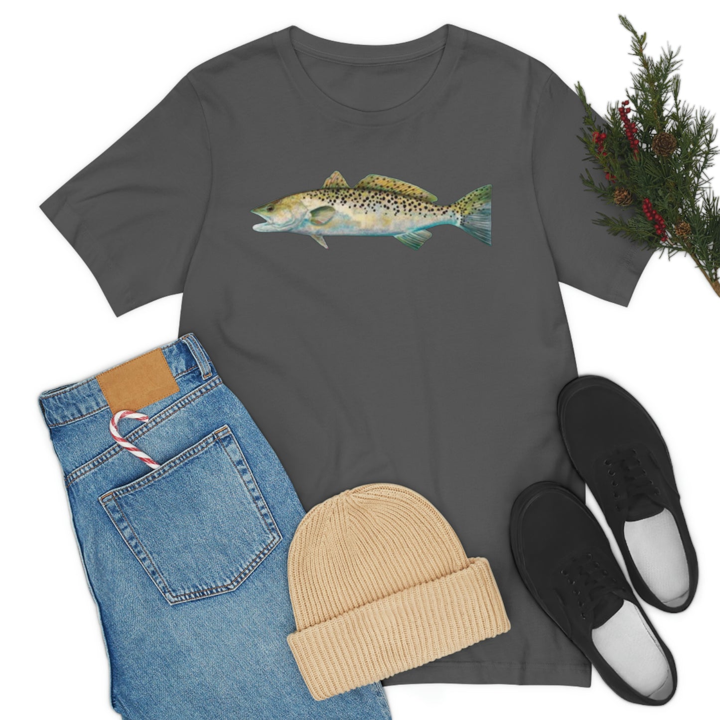 Unisex Speckled Trout Jersey Tee