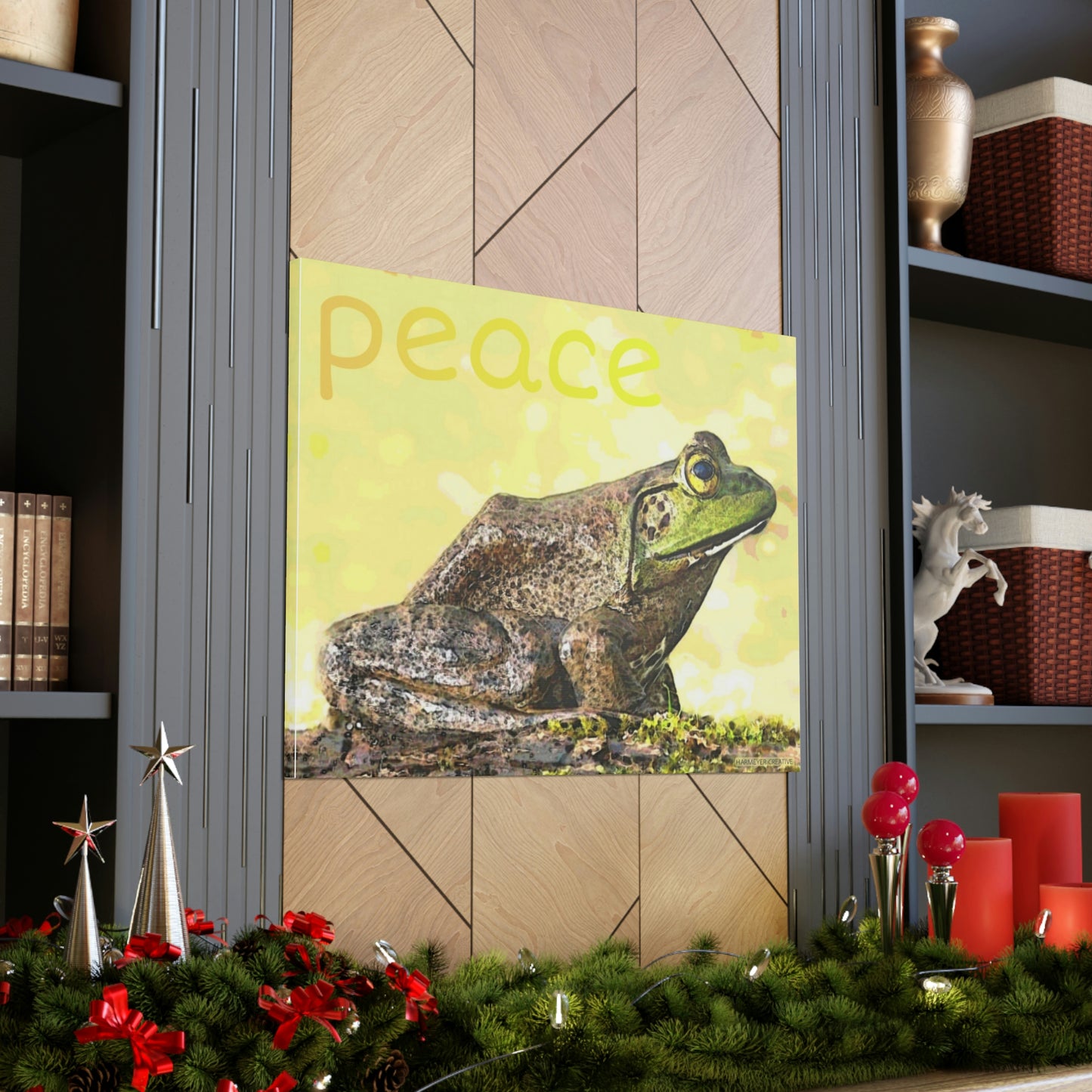 Kisatchie Bullfrog Canvas Gallery Wraps