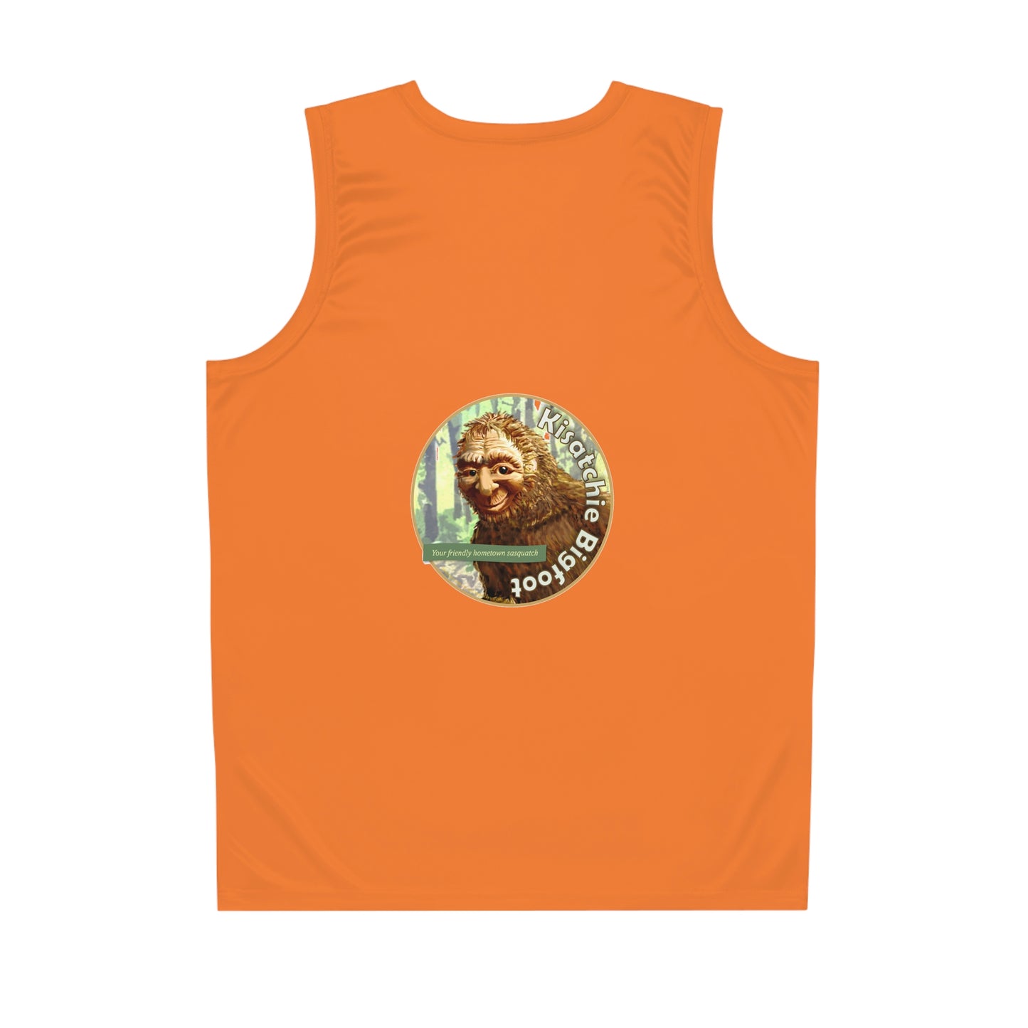 Kisatchie Bigfoot Orange Basketball Jersey