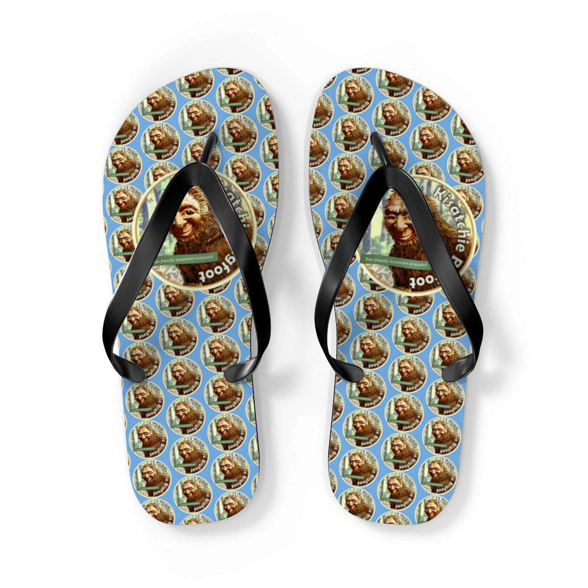 Budget Unisex Kisatchie Bigfoot Flip Flops