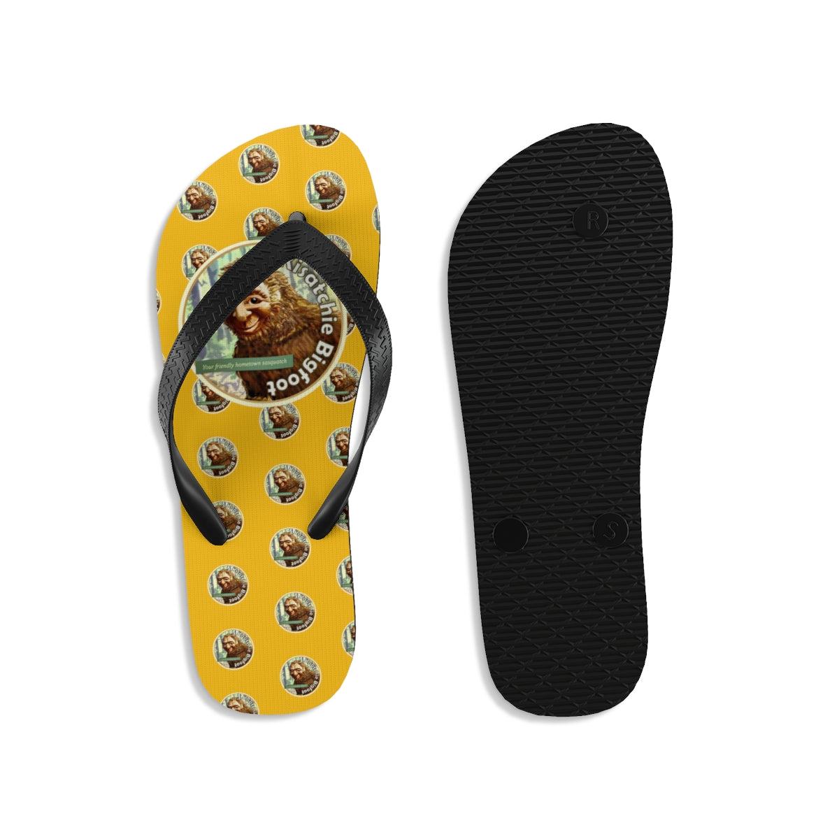 Rubber Sole Kisatchie Bigfoot Flip-Flops