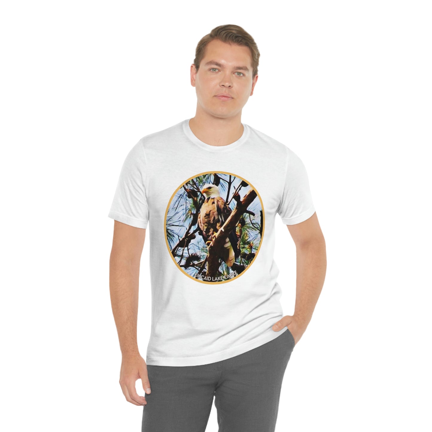 Unisex Kincaid Lake Eagle Jersey Tee