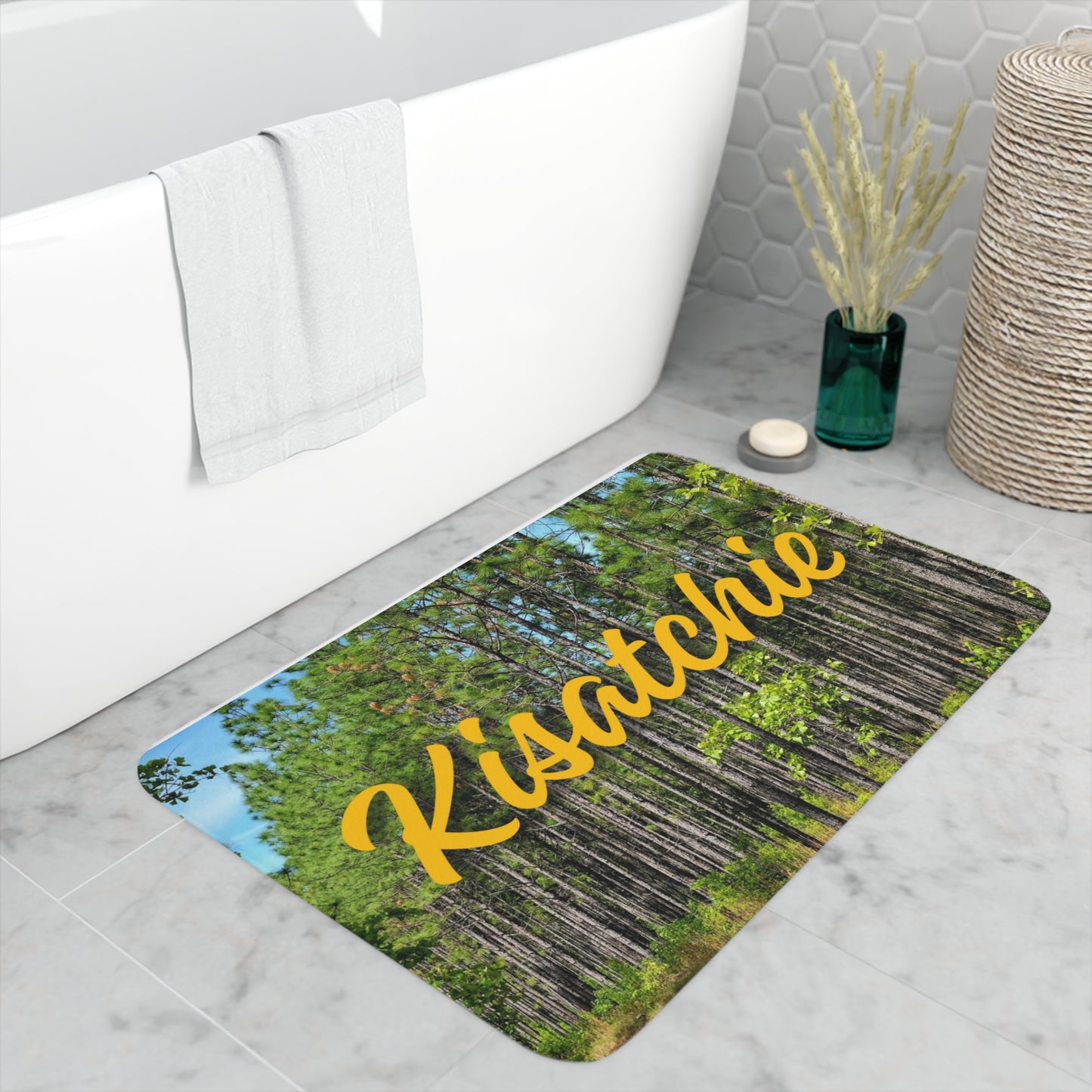 Kisatchie Pines Memory Foam Bath Mat