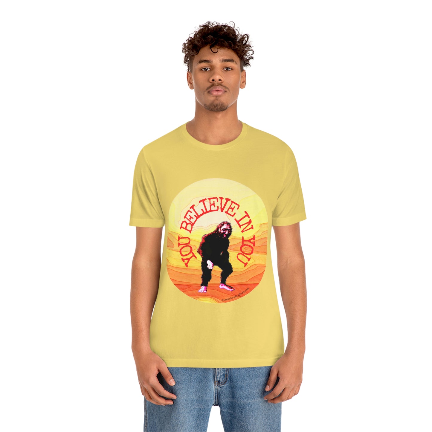 Bigfoot's Believe in You Unisex Jersey Tee