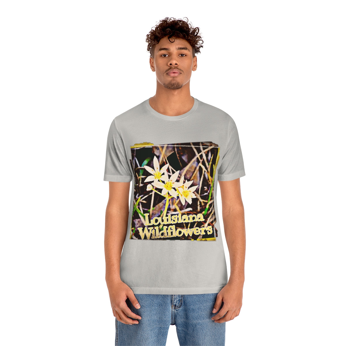 Louisiana Wildflowers Jersey Tee