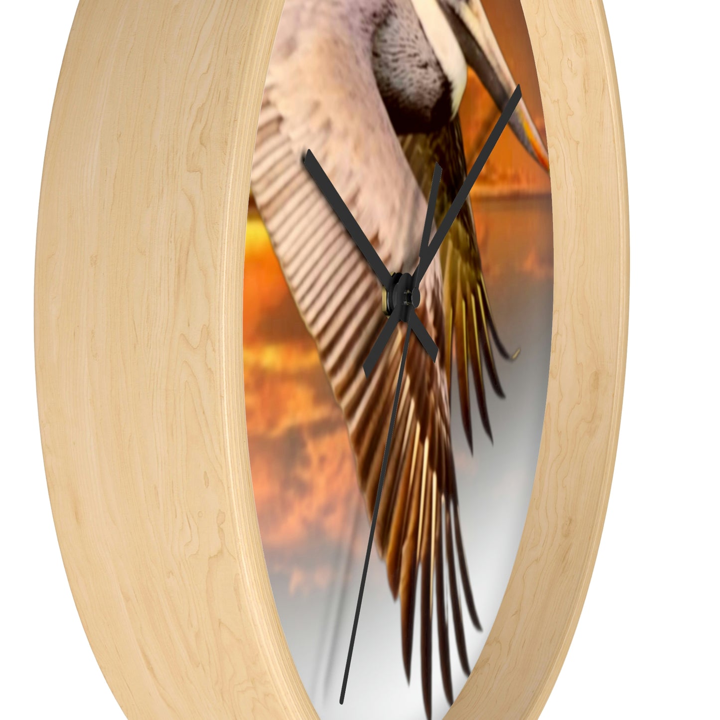 Louisiana's Brown Pelican Wall Clocks