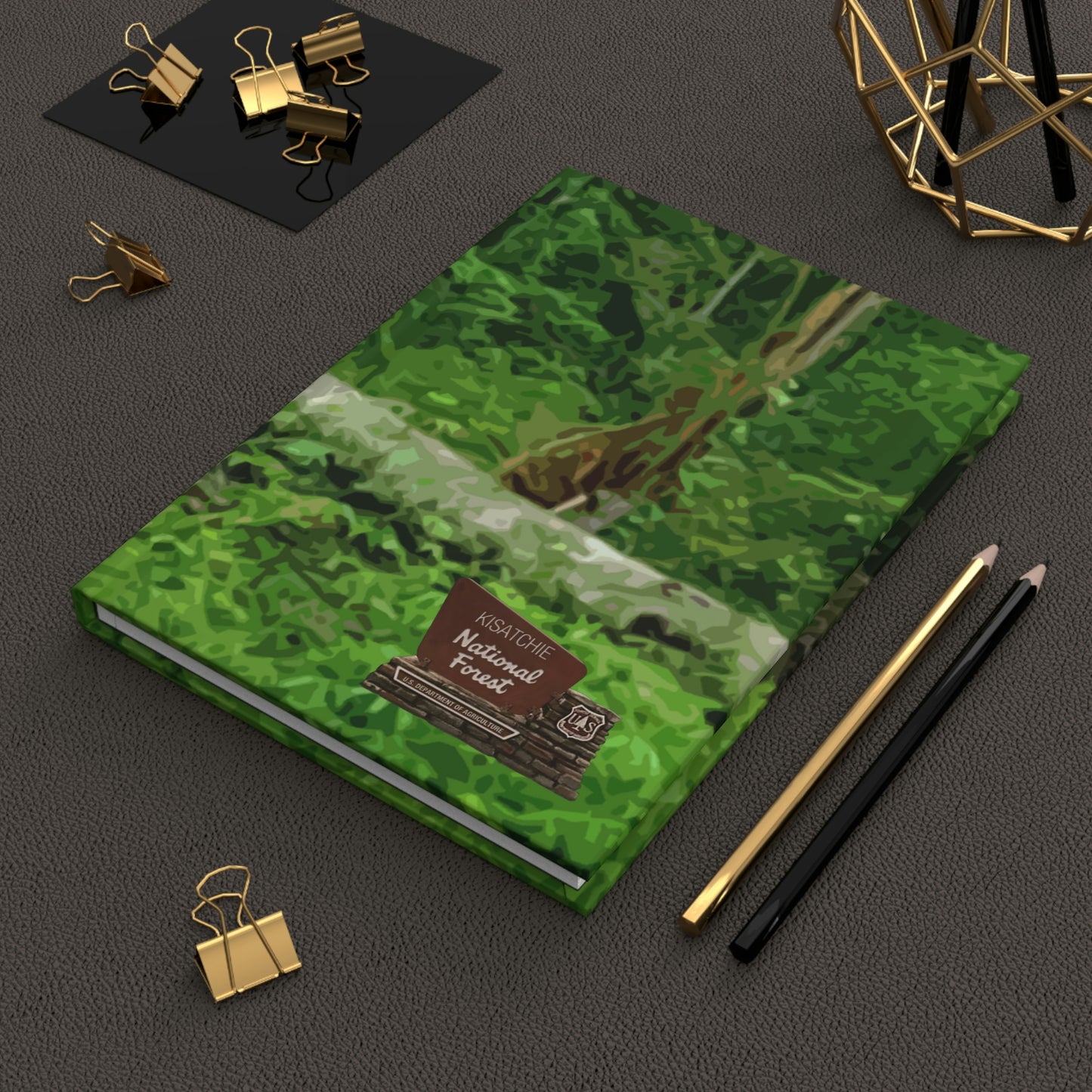 Kisatchie National Forest Hardcover Journal Matte