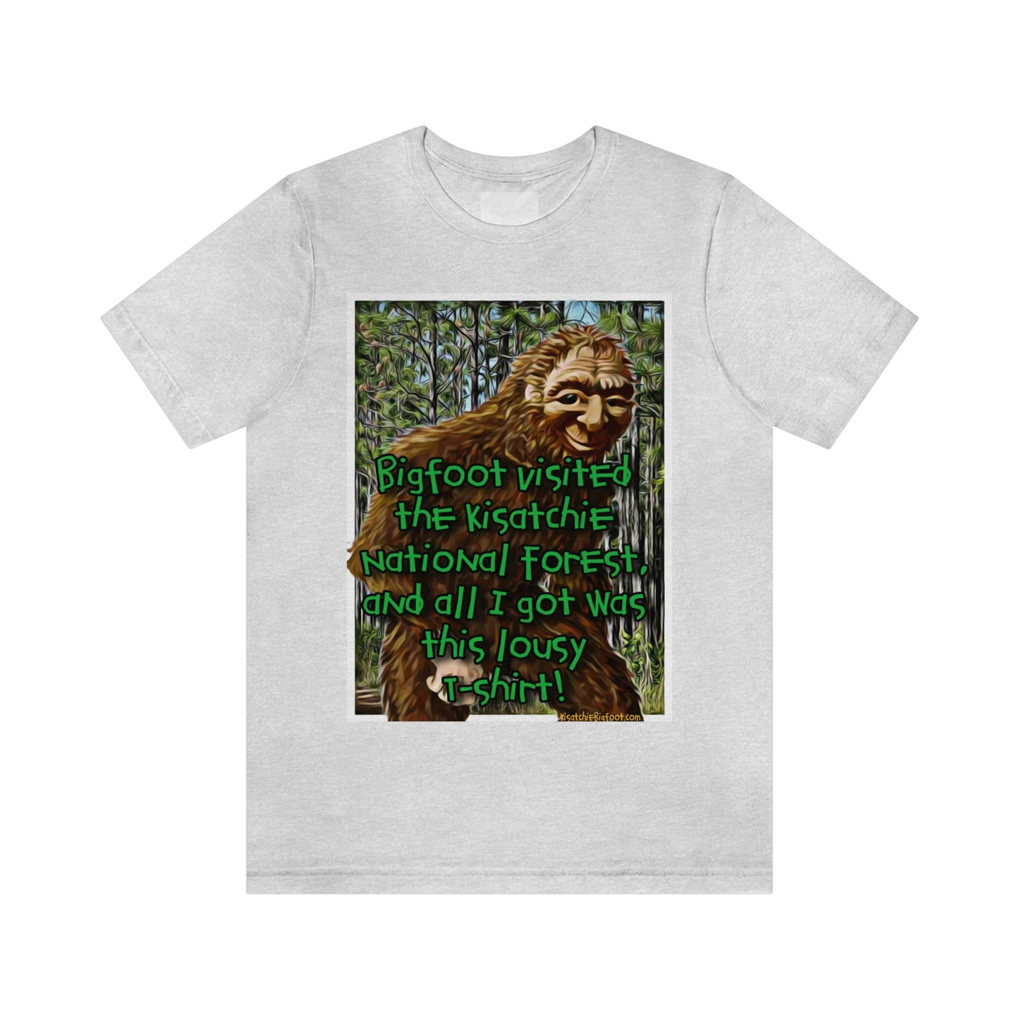 Unisex Kisatchie Bigfoot Jersey Tee