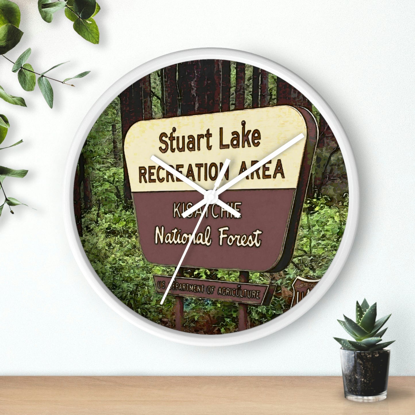 Kisatchie National Forest Wall Clocks