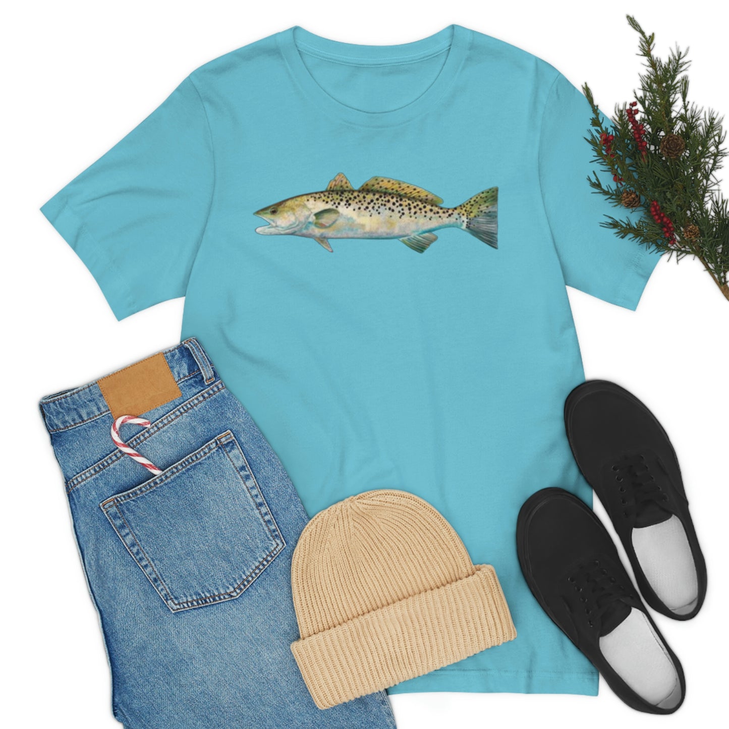 Unisex Speckled Trout Jersey Tee