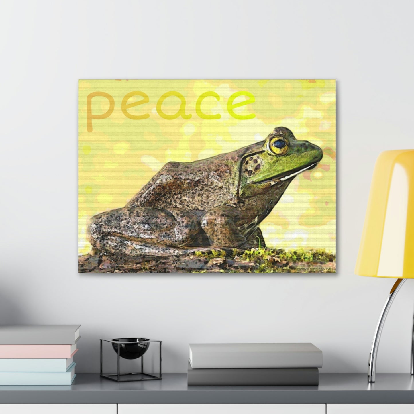 Kisatchie Bullfrog Canvas Gallery Wraps