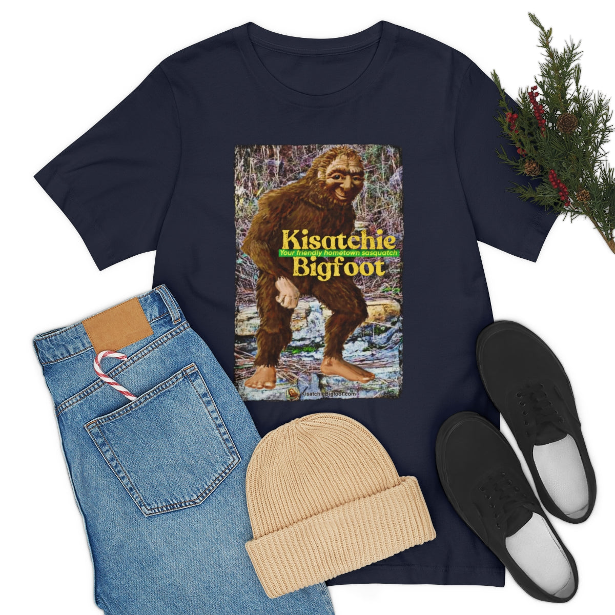 Unisex Kisatchie Bigfoot Jersey Tee