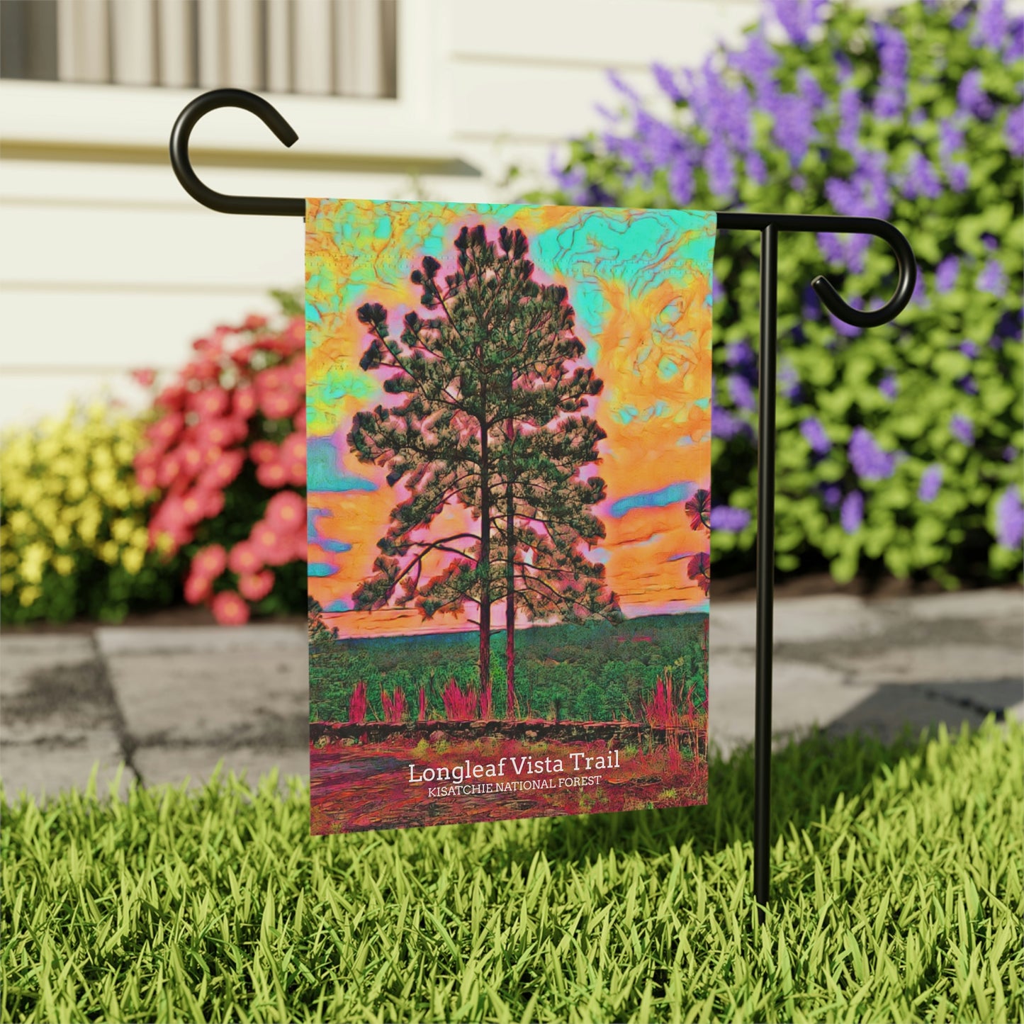 Longleaf Vista Trail Garden & House Banner