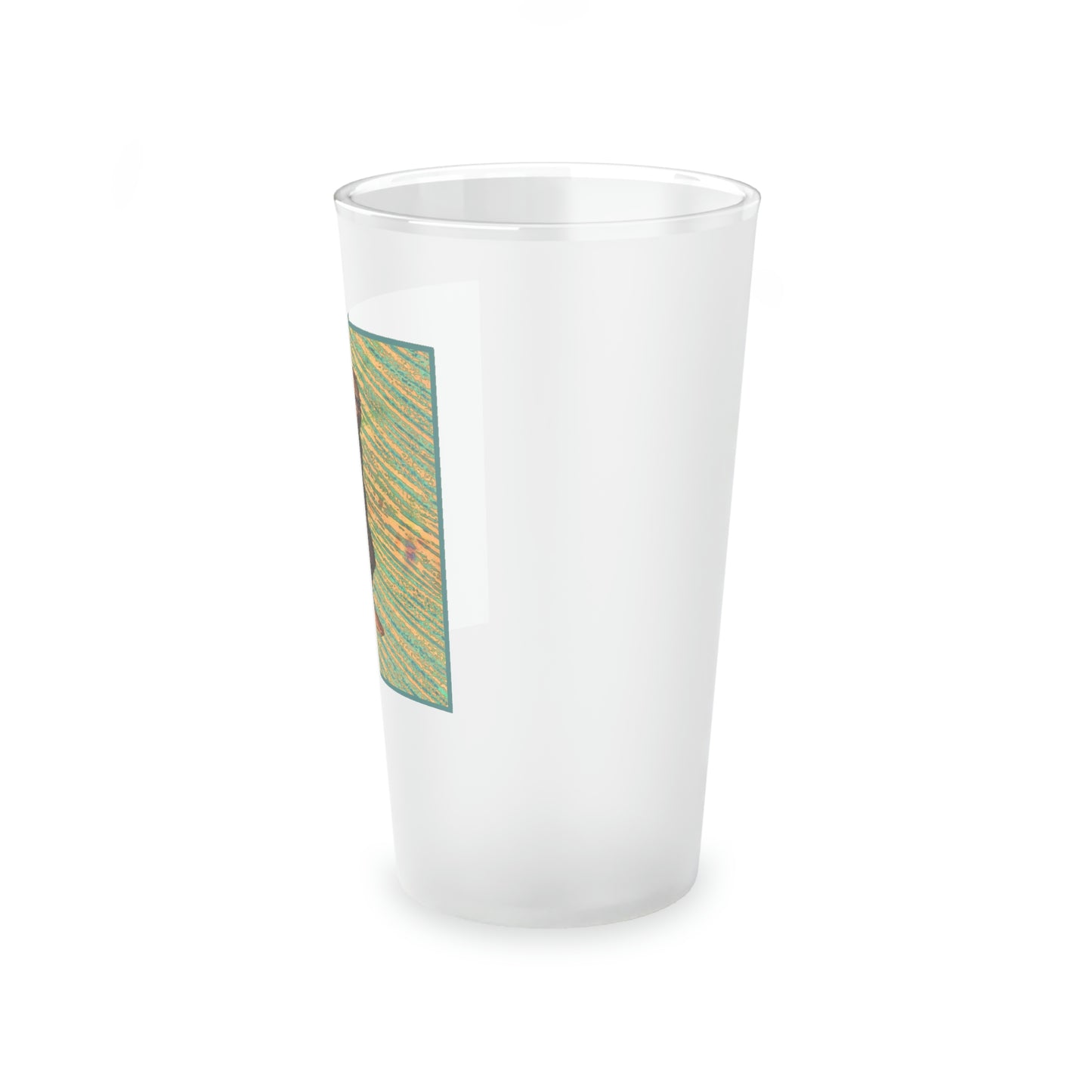 Bigfoot Frosted Pint Glass, 16oz