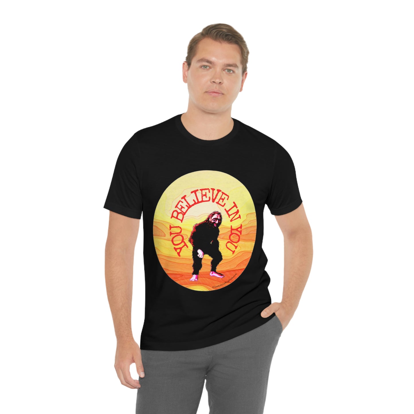 Bigfoot's Believe in You Unisex Jersey Tee