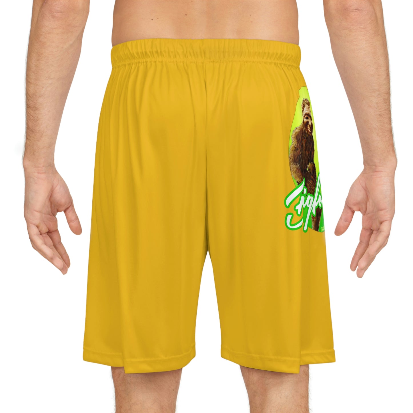 Bigfoot Gold Basketball Shorts