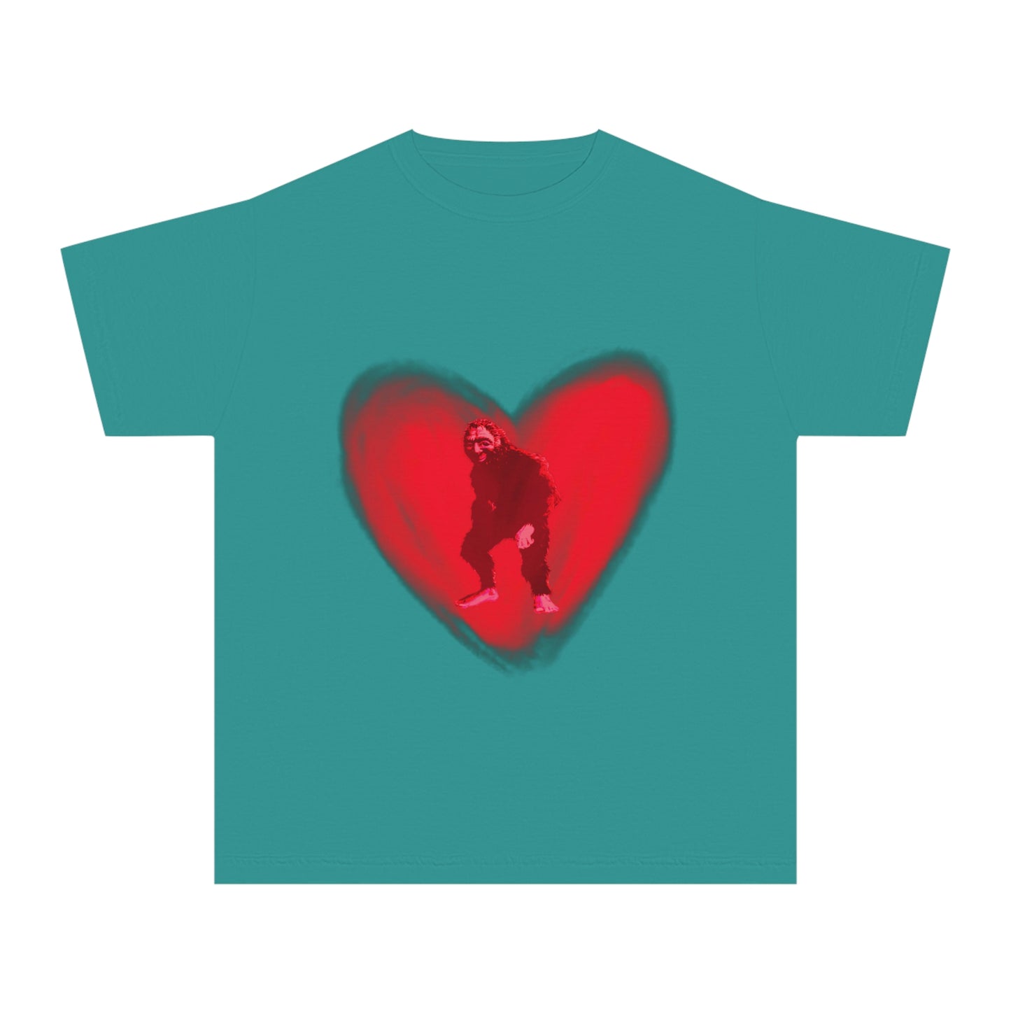 Youth Bigfoot in My Heart Tee