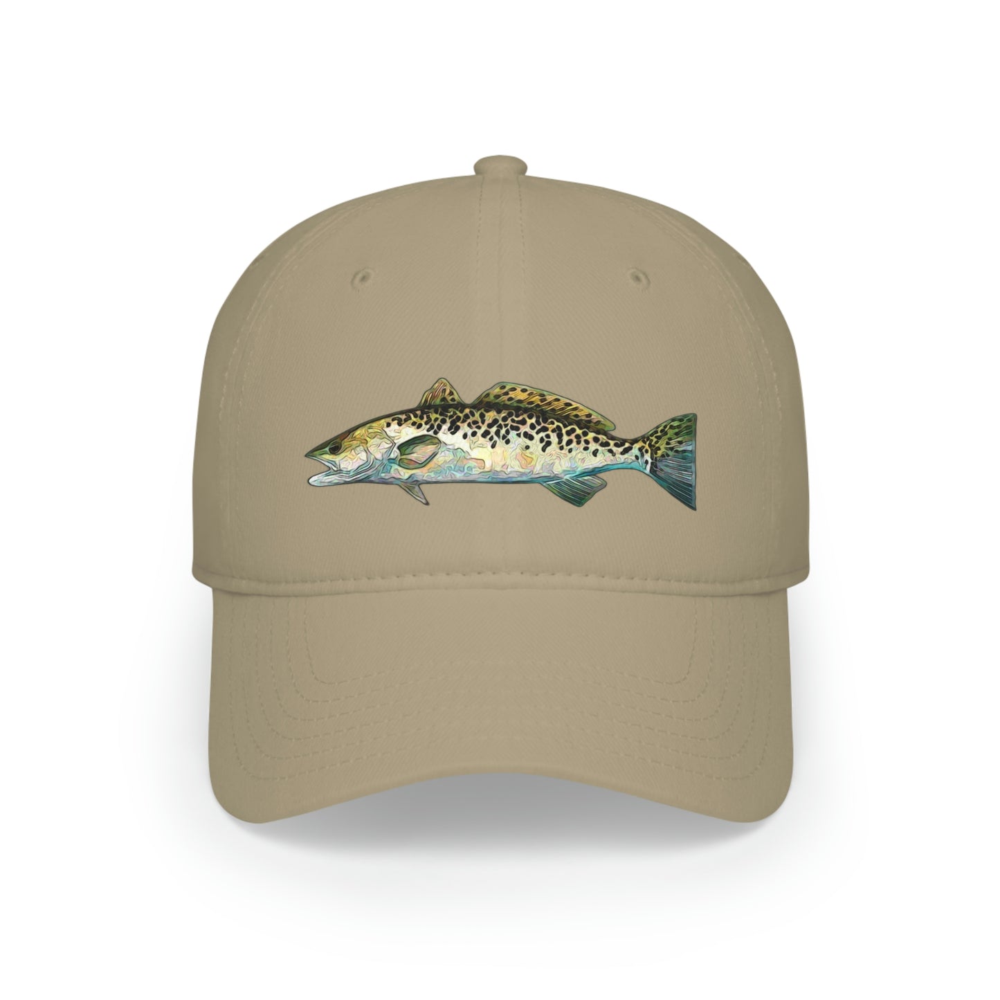 Low Profile Speckled Trout Baseball Cap