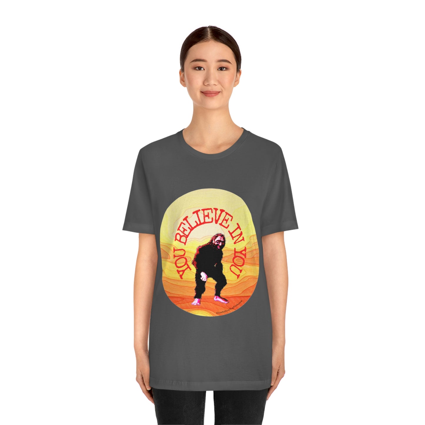 Bigfoot's Believe in You Unisex Jersey Tee