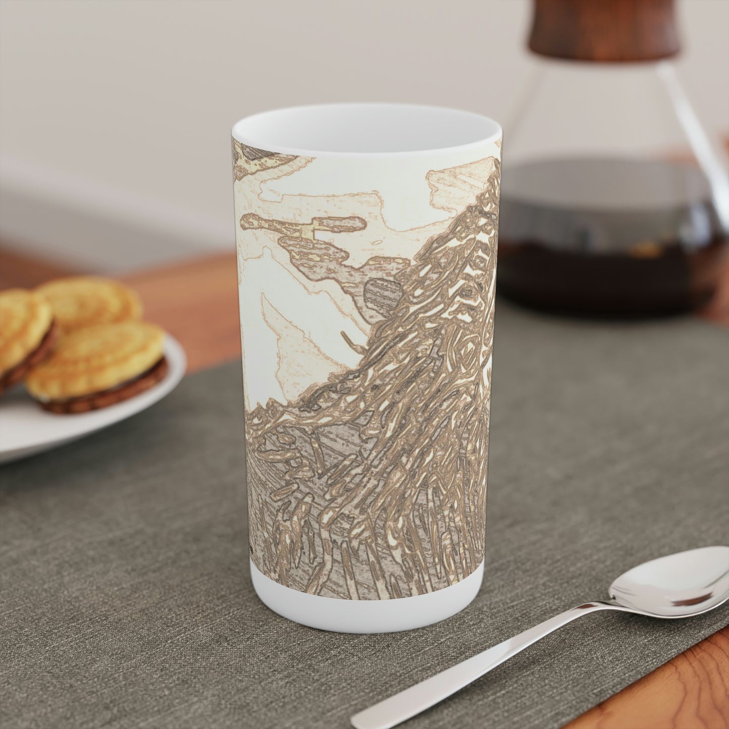 Ceramic Bigfoot Tumbler (12oz)