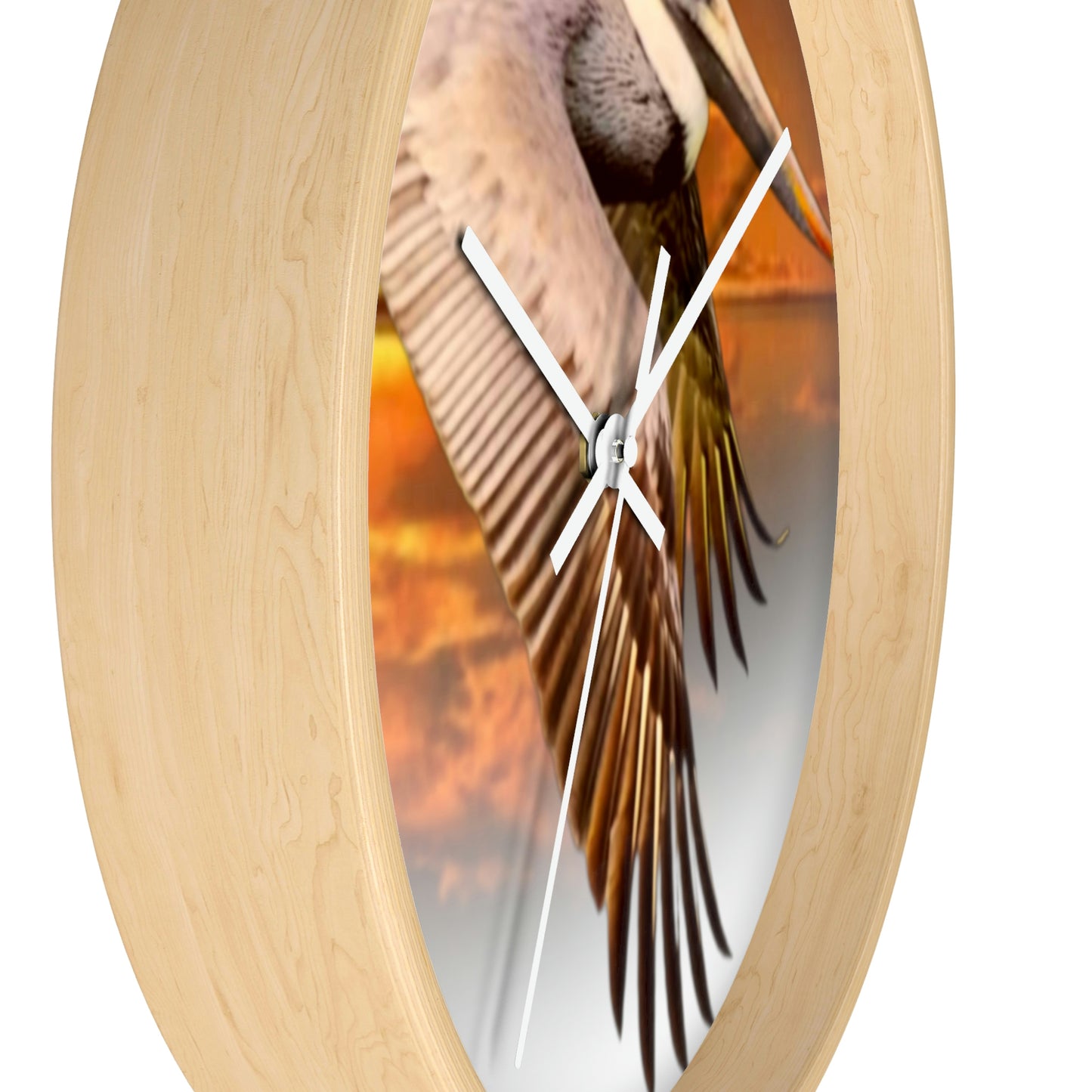 Louisiana's Brown Pelican Wall Clocks