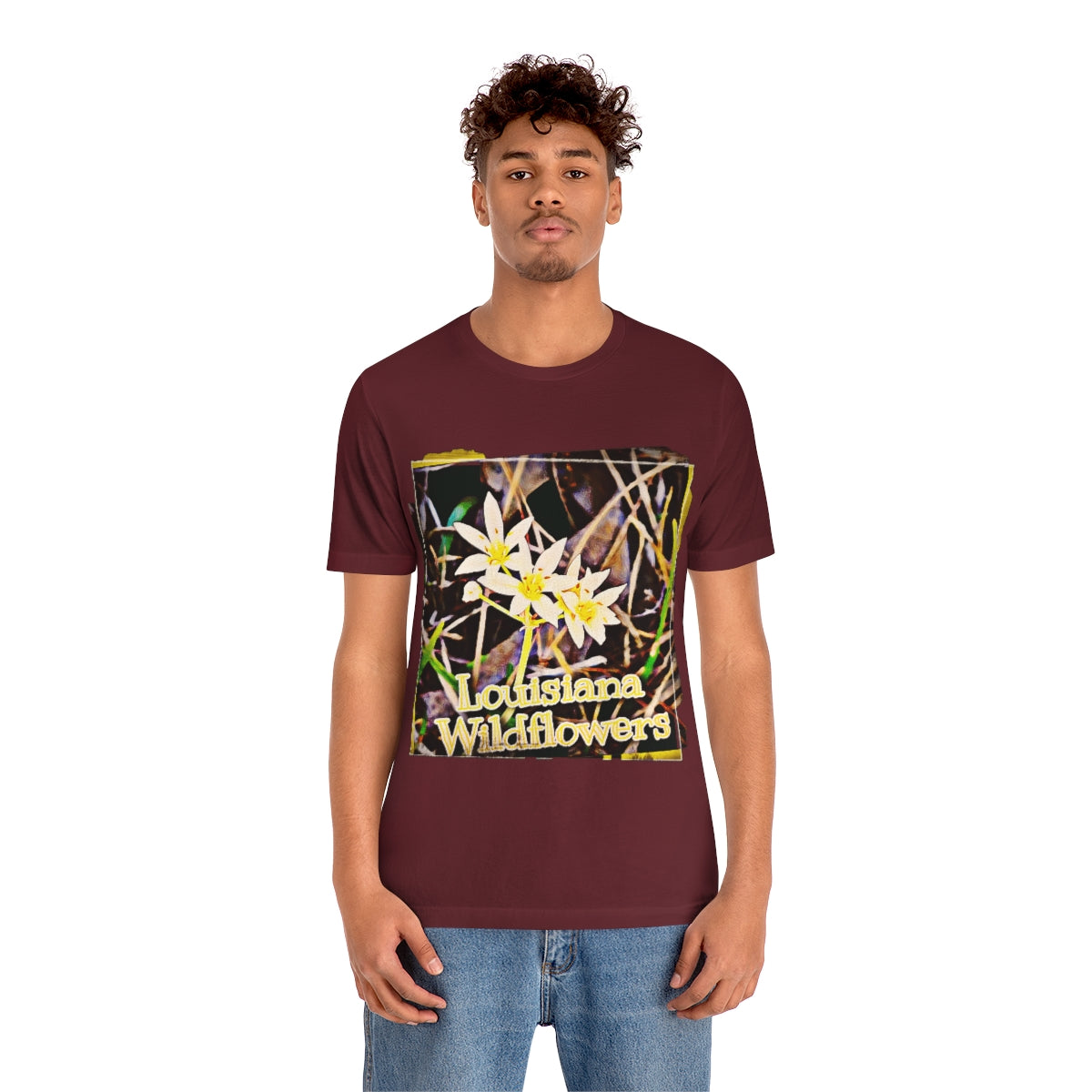 Louisiana Wildflowers Jersey Tee